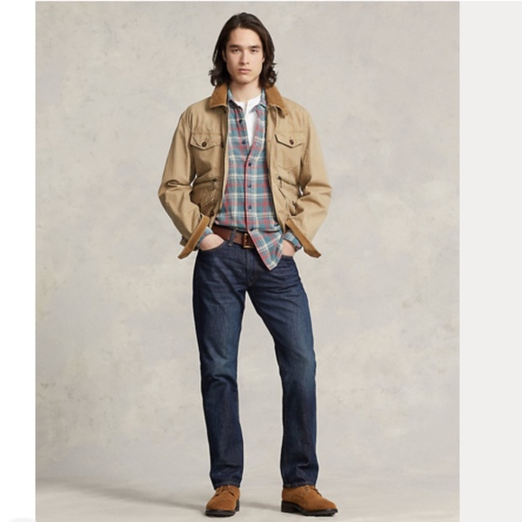 Polo Ralph Lauren Hampton Relaxed Straight Jeans mens 36X32 - Picture 1 of 11